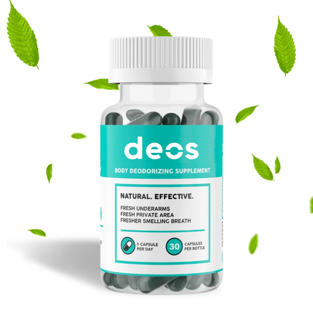 Natural Internal Deodorant Capsules - Deos